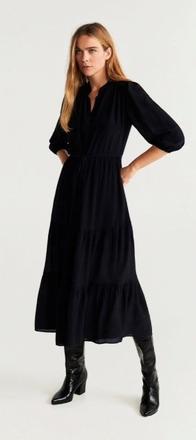 Trendy šaty z viskózy zn. mango, mango,36 / 38 / m / s