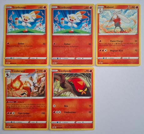 Pokémon karty "sword & shield" (1),