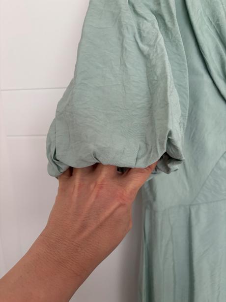 Mentolové šaty, primark,m