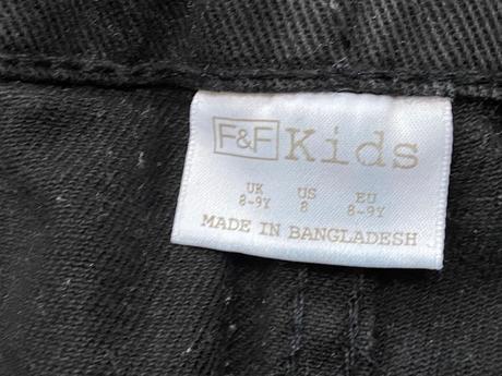 Nohavice so strihom rifli 134 cm, f&f,134