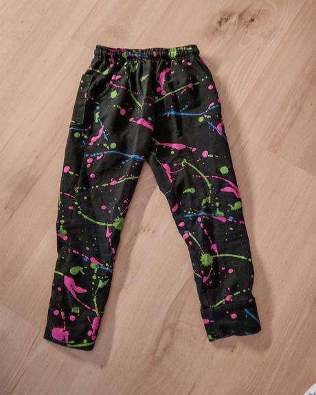 Tepláčiky prskane bavlna 110/116, 116