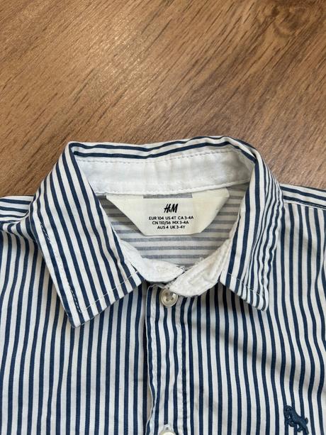 Slim fit košeľa, h&m,104