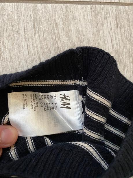 Ciapka prechodna h&m 74/80, h&m,74