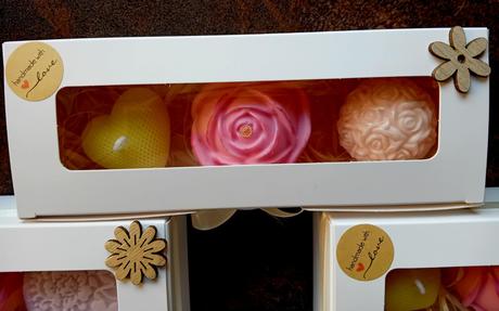 3ks voňavých mydielok, 