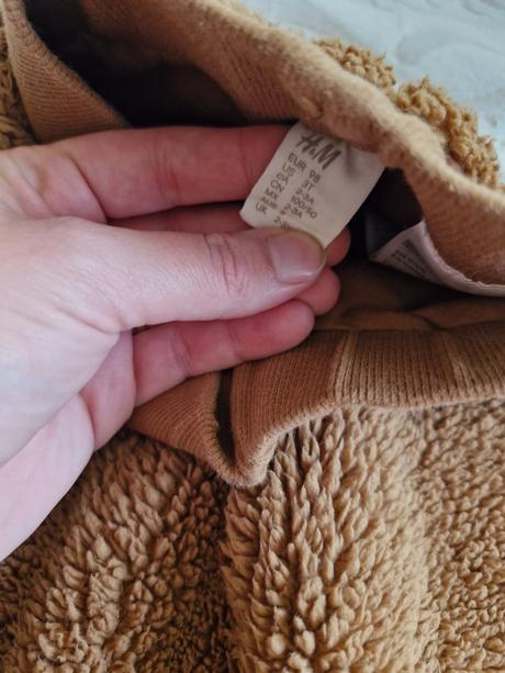 Hrubé zateplené nohavice, h&m,98