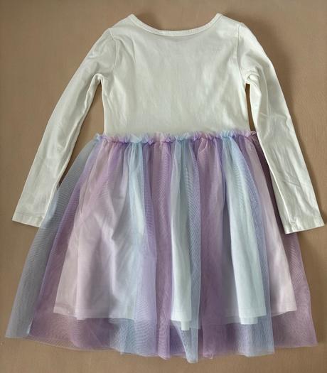 Šaty s tylovou sukňou v. 122/128, h&m,122