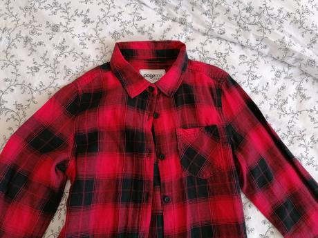 Kockovaná košeľa, c&a,152