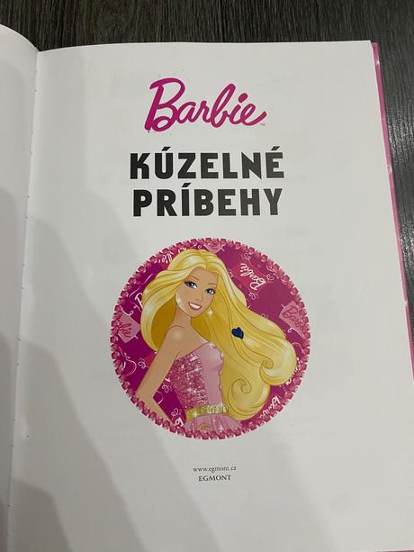 Knižka barbie kúzelné príbehy,