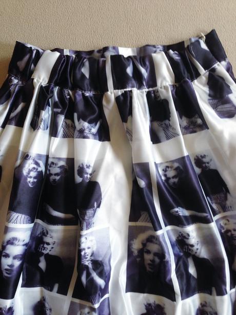 Graffiti midi sukna chicing marilyn monroe s/m/l, l / m / s
