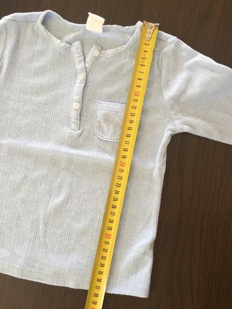 Bledomodré tričko h&m 92, h&m,92