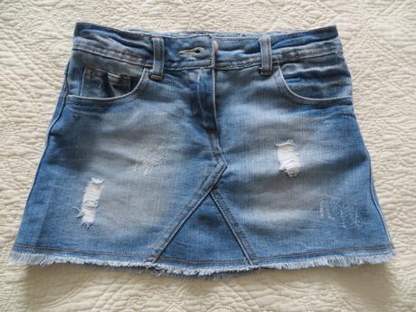 Riflová suknička, next,128