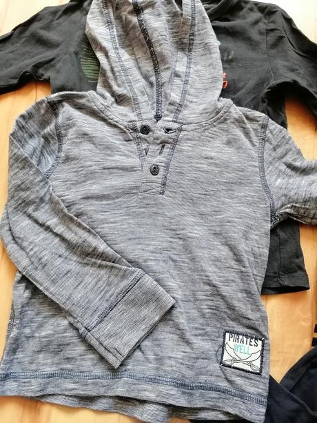 4x tričko dlhý rukáv 98 /104, 104