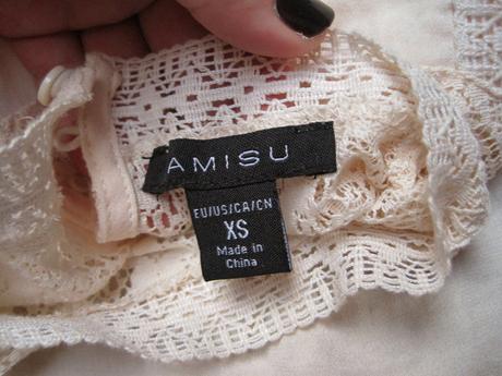 Voľná blúzka (xs/s), amisu,xs