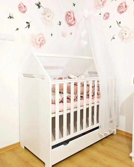 Postieľka domček, šírka (cm): 60,dĺžka (cm): 120