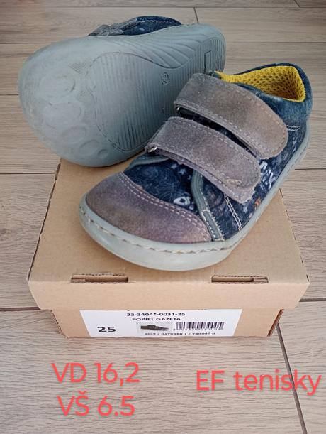 Barefoot tenisky ef, 25