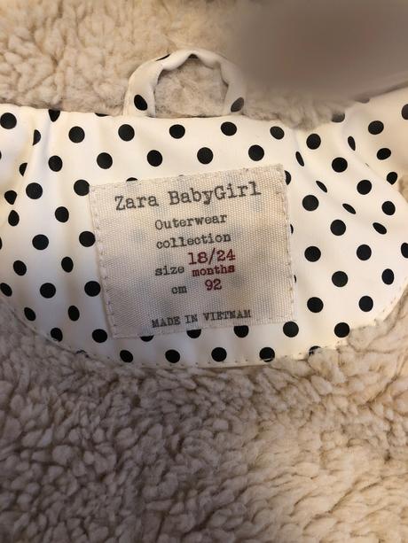 Pogumovaná bunda, zara,92
