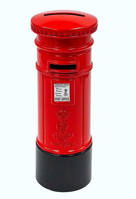 London post box pokladnička, 