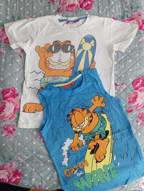 Tričká garfield 2 ks, 134