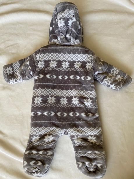Krásny zimný overal (0-3 mesiace), f&f,62