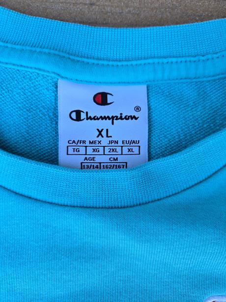 Chlapčenská tyrkysová mikina, champion,164