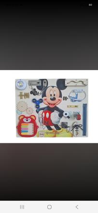 Activity board mickey mouse, 