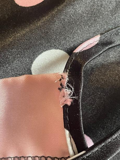 Saténová nočná košieľka, xs, xs