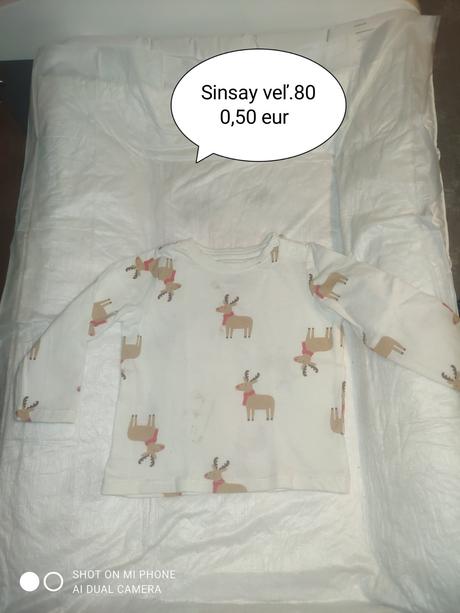 Tričko, sinsay,80