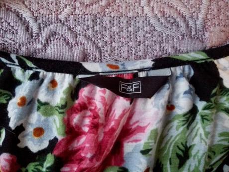 Top kvetovaný, zn. f&f, veľ. 38, f&f,38