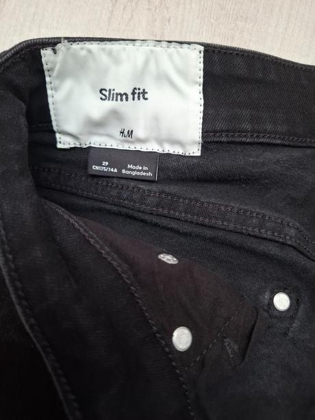 Kraťase slimfit, h&m,28
