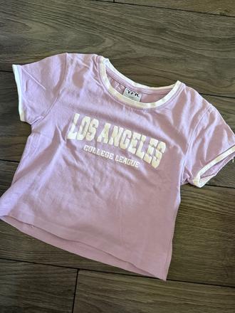 Tricko crop top, kiki&koko,128