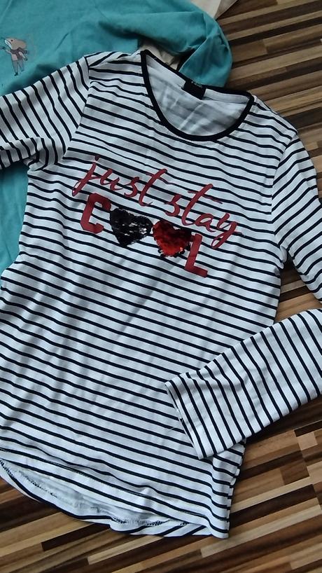 Tričká s dlhým rukávom 134/140, 134