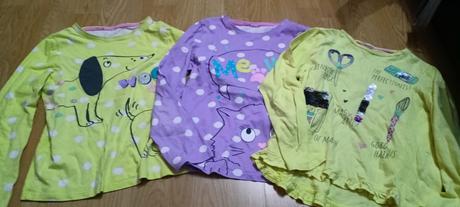 Tričká vel. 134, 3 kusy, 134