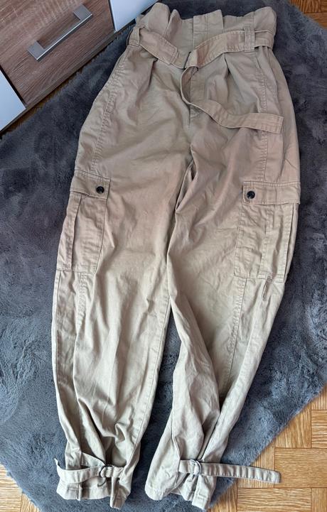 Cargo nohavice zara, zara,xs