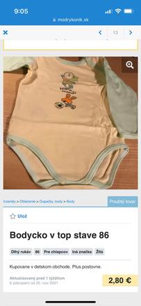 Body v top stave, 86