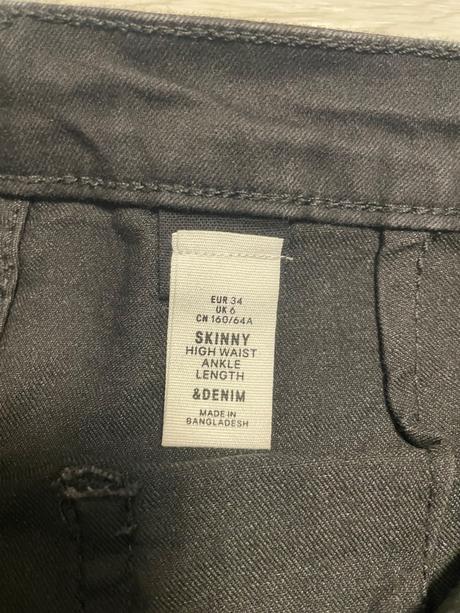 Slim rifle., h&m,xs