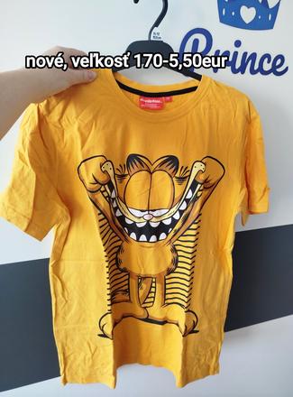 Garfield tričko, disney,170