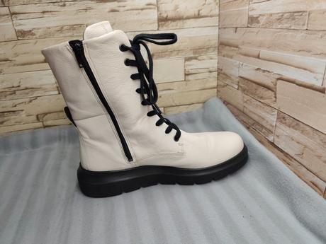 Ecco 41 - dámske celokožené čižmy, ecco,41