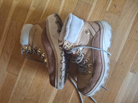 Topannky zateplené na zimu vel 38, 38