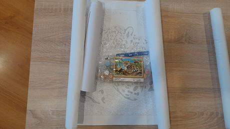 Maľovanie podľa čísel,  2ks ob, 