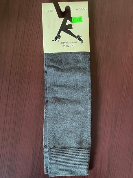 Tmavosivé dámske nadkolienky univerzálna veľkosť, 37 / 38