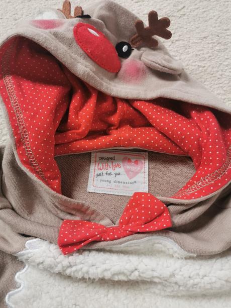 Vianočná mikinka sob, young dimension,98