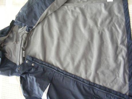 Tmavomodrá šuštiaková bunda, f&f,146