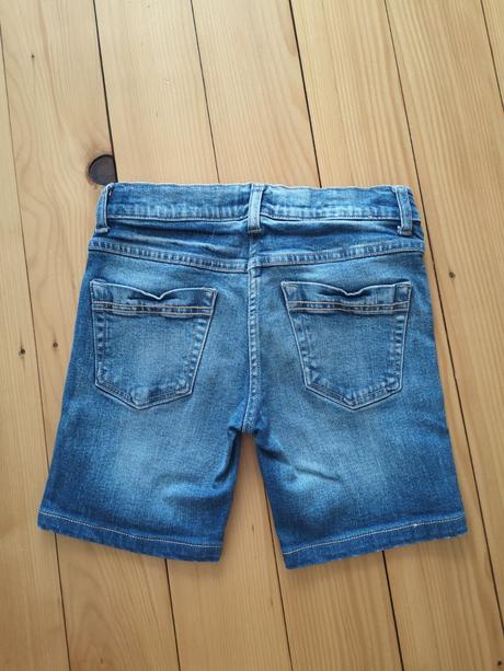 Riflové šortky, benetton,146