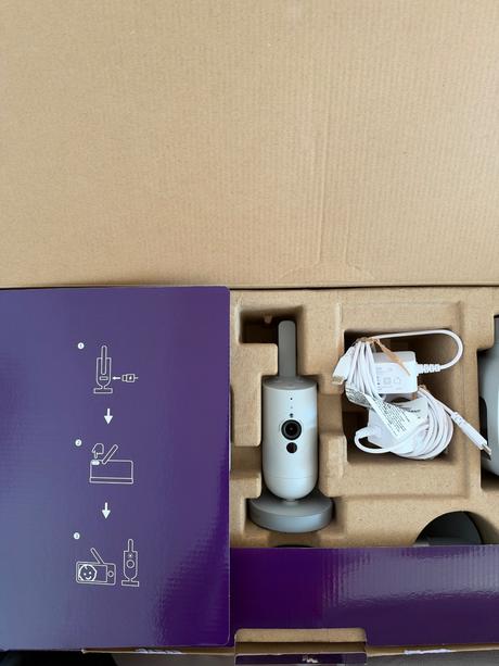 Detská ai kamera s monitorom dychu, philips avent