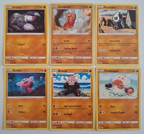 Pokémon karty "fusion strike" (6), 