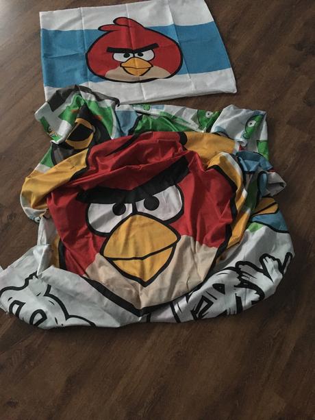 Postelne obliecky angry birds, šírka (cm): 70,dĺžka (cm): 90
