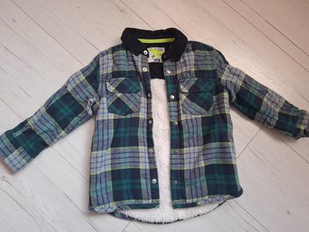 Krásna teplená bundo/košeľa, f&f,104