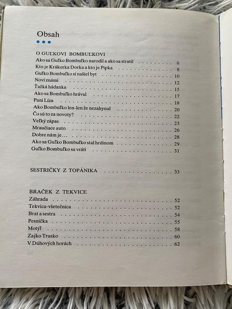 Stará retro o guľkovi bombuľkovi mária ďuríčková,