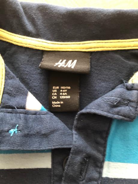 Polokošeľa, h&m,110