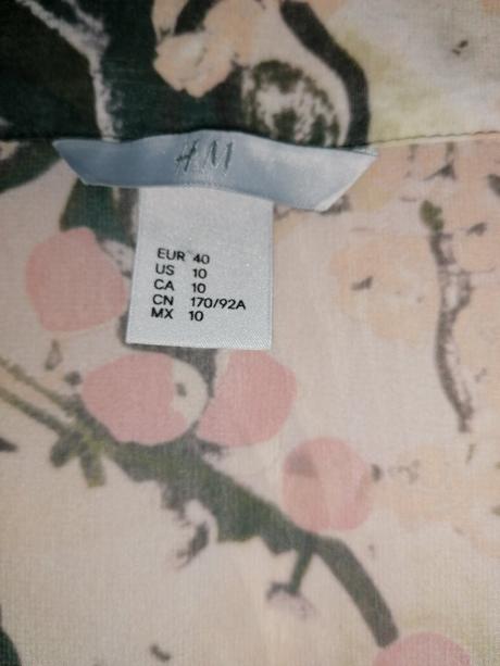 Blúzka č. 40, h&m,m